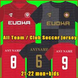 Thailand Top-Qualität 21 22 All-Team-Fußball-Shirts 2021 2022 Fußball-Hemden benutzerdefinierte Logo-Player Name Nummer Fußball Jersey 3698