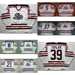 MThr Anpassen WHL Regina Pats Jersey Herren Damen Kinder 5 Jeff Feniak 37 Josh Harding 8 Brad Hornung Eishockey-Trikots Goalit Cut Großhandel