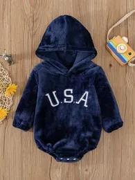 Baby letter hooded sexy BODYSUIT SHE