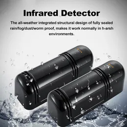 ABE-200 Three-Beam Infrared Detector Home Safety Protective Detect Fence Anti-Radiation Wall Waterproof and Dustproof Detector