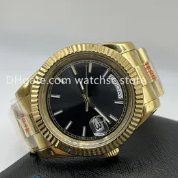 Watchsc- 41mm Kutu Erkekleri ile Otomatik Saat Paslanmaz Çelik Su Geçirmez Aydınlık Yüksek Kaliteli Hareket Tasarımı Spor Moda Saatleri