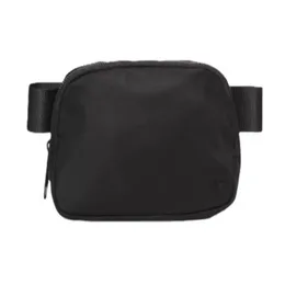 New and lu-077 belt bag official models ladies sports waist bags outdoor messenger chest 1L Capacity
