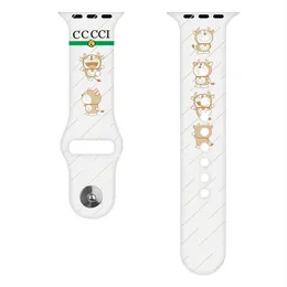 Per cinturini per orologi Stampa cinturino per cartoni animati IWatch 7 6se5 4 3 2 1 cinturino Applewatch9031362