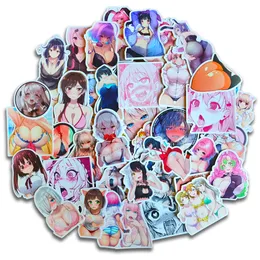 Vattentät klistermärke 50 / 100pcs anime hentai sexig waifu pinup tjej kanin dekal klistermärken graffiti resväska laptop bil klistermärke vuxna tjejer otaku leksaker bil klistermärken