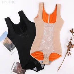 Vrouwen Dikke 따뜻한 Houden Velet 산후 산후 Afslanken Ondergoed Shaper Herstellen Bodysuits Shapewear Taille Corset Gordel Zwart/Abrikoos L220802