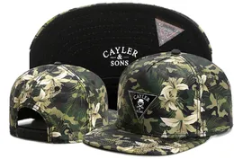Snapbacks cap cayler synów hip hop marka letnia kapelusz regulowane czapki mężczyźni kobiety ball czapki najwyższej jakości projekt snapback sporty modowe