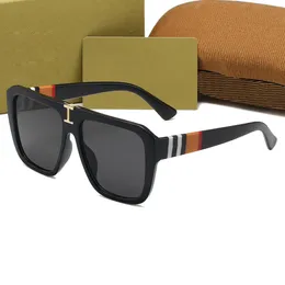 Designer solglasögon lyxglasögon modebrevglasögon för män kvinnor 7 färger hög kvalitet