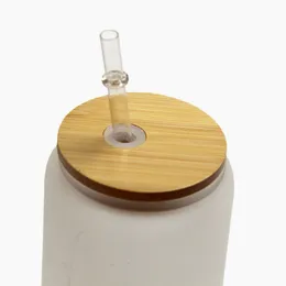 65 mm 70 mm Becherdeckel aus Bambusglas, wiederverwendbare Einmachglasdeckel aus Holz mit Strohhalmloch und Silikon-Strohhalmventil. Fabrikverkauf