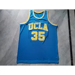 Chen37 Custom Basketball Jersey 남성 청소년 여성 UCLA Bruins Sidney Wicks 고등학교 후퇴 규모 S-2XL 또는 이름 및 번호 유니폼