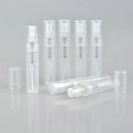 100pcs/lot 2ml 3ml 4ml 5ml小さな丸いプラスチック容器香水ボトルアトマイザーサンプルT200819の空の化粧品容器