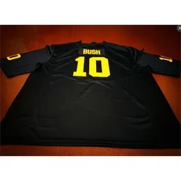 Chen37 Goodjob Erkekler Gençlik Kadınlar #10 Devin Bush Michigan Wolverines Futbol Forması Boyutu S-5XL veya özel herhangi bir isim veya numara jersey