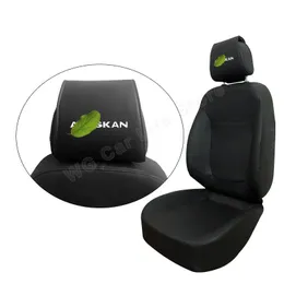 Car Organizer Headrest Pokrywy dla Alaski Auto Seat Neck Reszta Poduszka Carbon Fiber Massager Pad Akcesoria Wnętrze