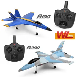 Wltoys xk A290 A190 RC Плона Удаленная модель управления R 3CH 3D6G Системный самолет EPP Drone Pan Toys для детей 220524