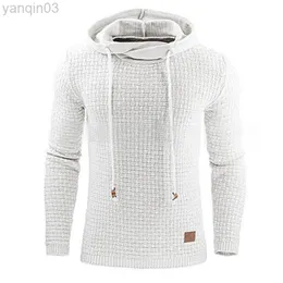 2022 Nieuwe Truien Mannen Merk Mannelijke Sweater com capuz xadrez heen capuz TreiningspAk Zweet Jas Casual Sportswear M-4xl Drop L220801