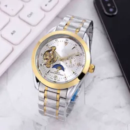 Automatisk modemän kvinnors analoga digitala larm världstimer silikon gummi titan guld svart vit medium timepiece armbandsur