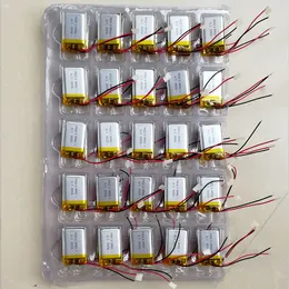 Rechargeable Li Polymer Battery 502030 3.7V 250mAh lithium batteries for GPS Bluetooth earphone Pen Toys