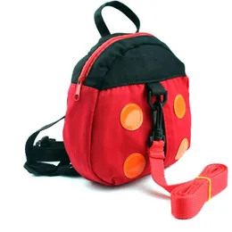 Borse da scuola Marsupio Zaino Marsupio da passeggio Guinzagli per imbracatura Sicurezza per bambini Apprendimento Passeggiata Borsa per bambini Coccinella infantile