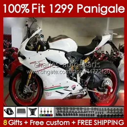 Ducati PanigaleのOEMフェアリングキット959R 1299R 1299S 959 1299 S R 2015 2017 2018ボディ140NO.76 959-1299 15-18 959S 15 16 17