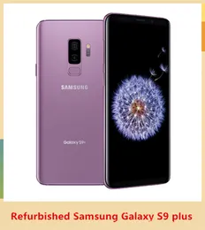 Samsung Galaxy S9 Plus G965U G965Fオリジナルロック解除LTE携帯電話Octa Core 6.2 "デュアル12MP 6GB RAM 64GB ROMスマートフォン6PCS