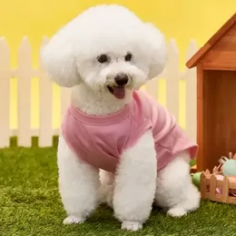 DHL Puppy Clothes Primavera Estate Abbigliamento per cani T-shirt Verde Nero Abbigliamento per animali domestici Forniture per animali domestici C0726x02
