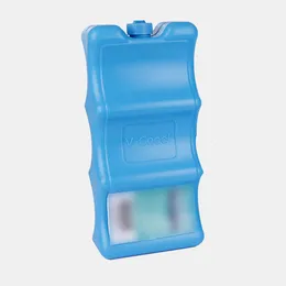 Ice-Buckets And Coolers Reusable Wave Blue Ice Boxes Water-Filled Cold Storage Ice Box Plate Bottle Cold-Preservation Milk Fresh Keeping Case Thermocooler ZL0679