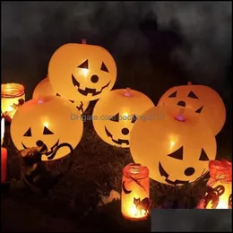 Andra evenemangsfestleveranser FESTIE HOME GARDEN 5/PCS Halloween Decorations Air Ballo DHMB1