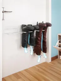 Haczyki Rails Kobiety stojak na buty żelazne na ścianę wysokie górne buty na noszach shaper buter hanger Uchwyt buty organizator kolan wspólnie