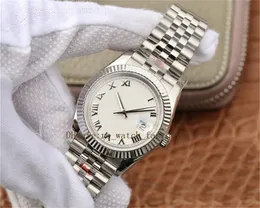 女性用腕時計 自動時間 デイデイト レディース フルスチール 116231 126233 BP ファクトリー サファイア ミラー ローマ数字腕時計