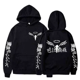 Gambar Valhalla Tokyo Revengers Hoodies Anime Cosplay Pullover Sweatshirts Casual Fashion Printed Hoodie Tops G220429