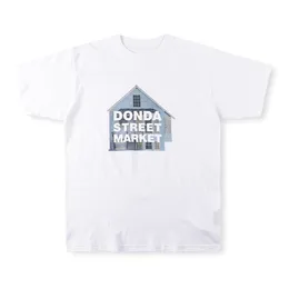 Kısa Kollu Tişört Tişört Ev Mektubu Baskı 11 Yüksek Kaliteli Beyaz T-Shirts Hip Hop Büyük Boy Siyah Tshirts Tee