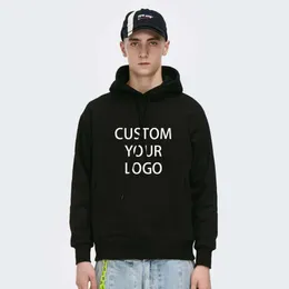 Din egen design varumärke anpassade män kvinnor diy hoodies tröja tröja tröjor casual hoody kläder 14 färg män s kostymer 220722