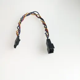 10st/parti 5pin kvinnlig till 4pin manlig socketadapter Jack PWM Cooling Fan Power Extension Cable för Dell PC