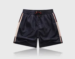 Lyxiga sommarshorts Herr Strandbyxor Med Shark Shorts Kamouflage ModedesignerByxor Bokstäver Knälång Lös Byxa M-3XL