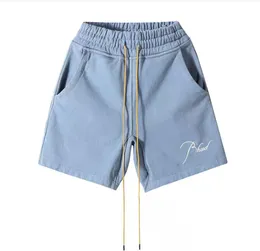 Pantaloncini taglie forti da uomo Abbigliamento estivo in stile polare con spiaggia fuori dalla strada in puro cotone l2r2