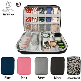 För Watch Band Pouch Multifunction Strap Box Organizer Storage Boxes Holder 4 Portable Travel Case Bag 220617