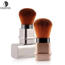 Portable Beauty Makeup Brushes Cosmetics Retractable Blush Brush Loose Powder Brush Retractable Brush Beauty Makeup Tools