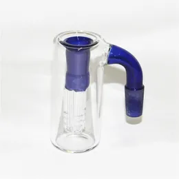 Glass Bong Hohadahs Ash Catcher 14mm 18mm男性から女性90度アシュキャッチャーウォーターパイプバブラー