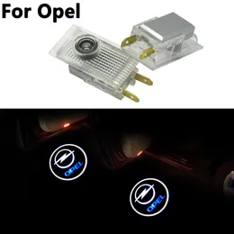Per Opel Insignia LED Lampada di cortesia per portiera per auto Luci di benvenuto LOGO Proiettore ombra lampadina Accessori
