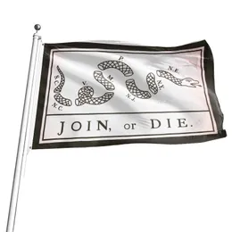 90x150cm Freedom And Liberty Join Or Die Flag dont tread on me Tea Party Rattle Snake gadsden flagsWholesale Factory Price100% Polyester