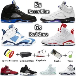 5 Jumpman Racer Blue UNC Red 6 men Basketball Shoes 5s Bluebird Raging Bull 6s Electric Green Bordeaux Infrared Carmine mens