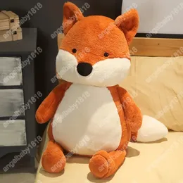 50 cm weiches, flauschiges Fuchs-Plüschtier, niedliches Cartoon-Tier-Fuchs, gefüllte Puppe, Mädchen-Liebhaber, Valentinstagsgeschenk, Kawaii-Sofa-Dekor, Kissen