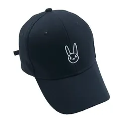 Bad Bunny Baseball Cap Men Spring Rapper Hip Hop Dad Hat 100% хлопок Gorras Unisex Вышитые костяные шляпы 9176