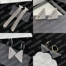 Women Desigenr Earrings Classic Vintage Jewelry Trendy Triangle Dangle Chandelier Design Stud 4 Styles