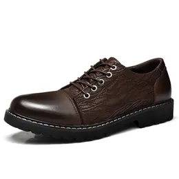 Tantu Business Oxford Men Leather Leather Italial Dress Office Party Shoes Y200420 Gai Gai Gai