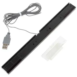 Sensor Bar Wired Mottagare IR Signal Ray USB Plug för Nintendo Wii Remote Game Accessoires