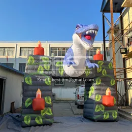 T-rex Dinosaur park theme inflatable entry dinosaur Animal entrance arch tunnel for events party show