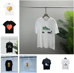 Erkek Bayan T-Shirt Lüks TShirt Erkek Kadın Tasarımcı T Shirt Kısa Yaz Moda Günlük Marka Mektubu ile Yüksek Kalite Tasarımcılar %100 pamuklu tişört S-5XL#02