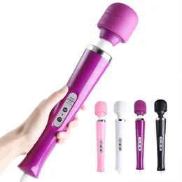 10 hastigheter Wand Massager G Spot Vibrators For Women Clitoris Stimulation AV Magic Stick Erotic Sexy Toys Products