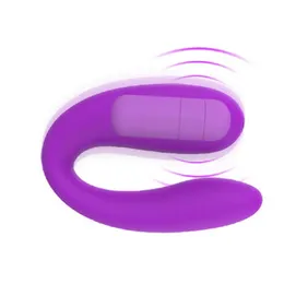 2019 Silicone impermeabile C Tipo C Clitoride G Spot Vibratori per coppia Giocattoli sexy per adulti per donne Potente forte vibrazione Dildo