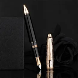 Hongdian N6 Fountain Pen High-End Business Kolv Ink Calligraphy Torpedo-Shaped Harts Pen Student Christmas Birthday Present 220812